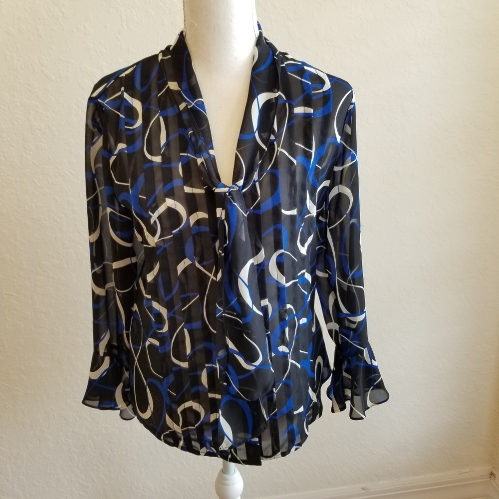 Chaps blouse and shell